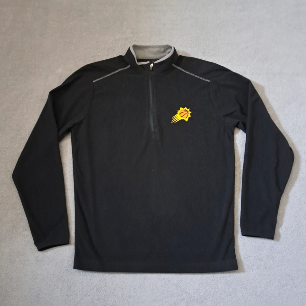 Phoenix Suns ¼ Zip Sweater Men Medium Embroidered‎ Lightweight NBA